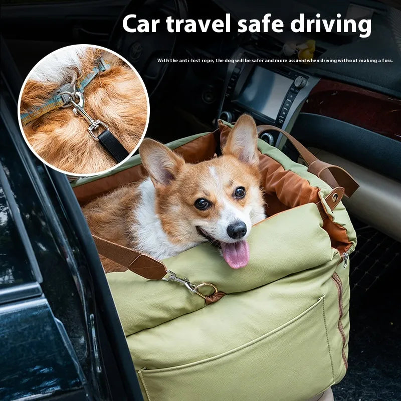 Portable Pet Car Seat Cover