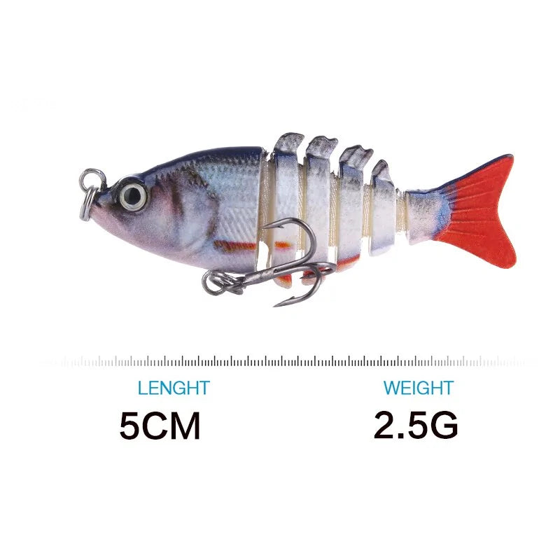 Mini Multi Jointed Swimbait Fishing Lure